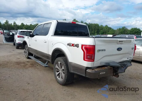 2016 Ford F150 Supercrew z USA, uszkodzony, nr VIN 1FTEW1EF0GFB33419